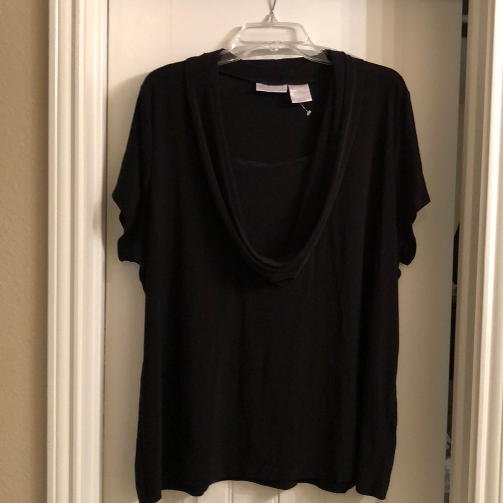Black dress top